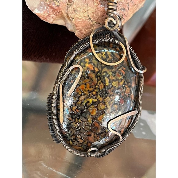 Hand Crafted Dino Bone Pendant - Picture 8 of 10